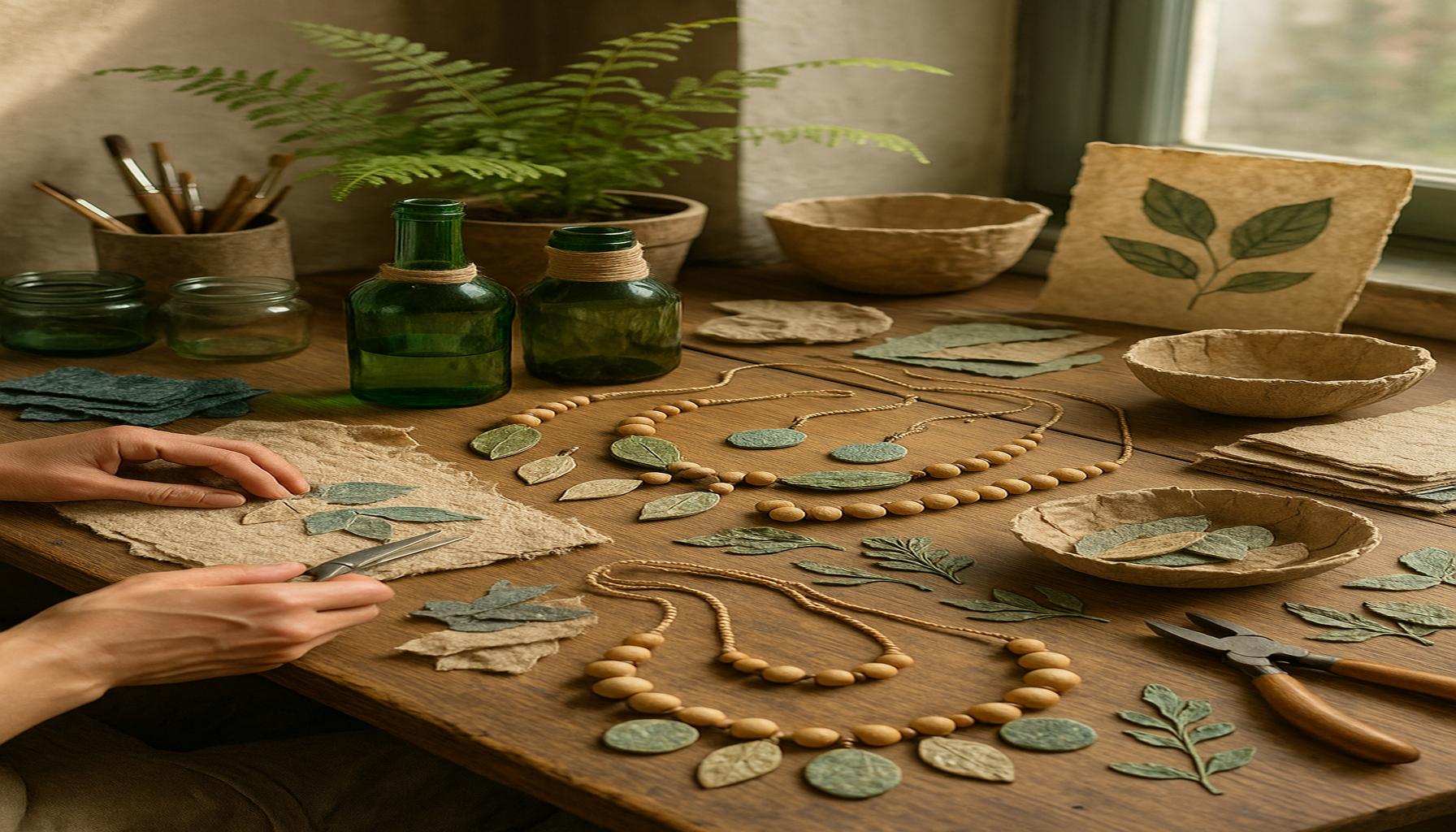 Sustainability in Crafting: Creative Projects with Recycled and Eco-friendly Materials