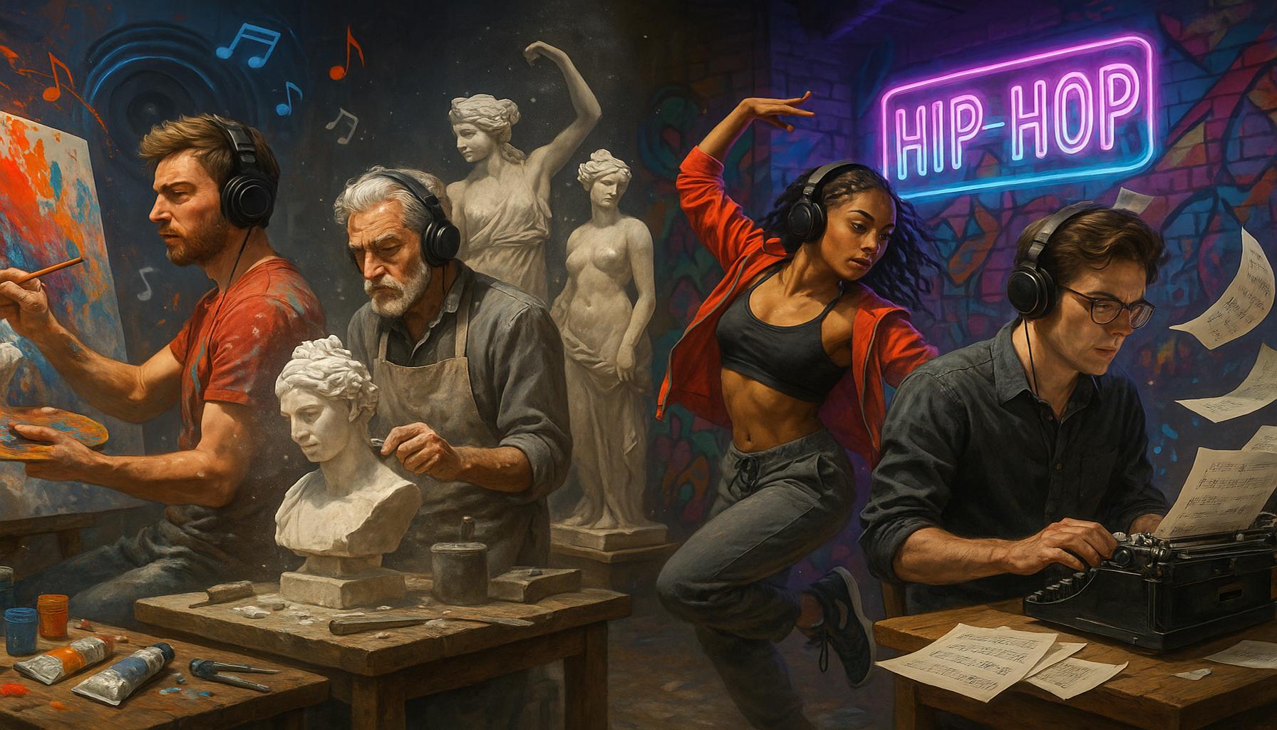 How Music Genres Influence Personal Expression in Creative Hobbies