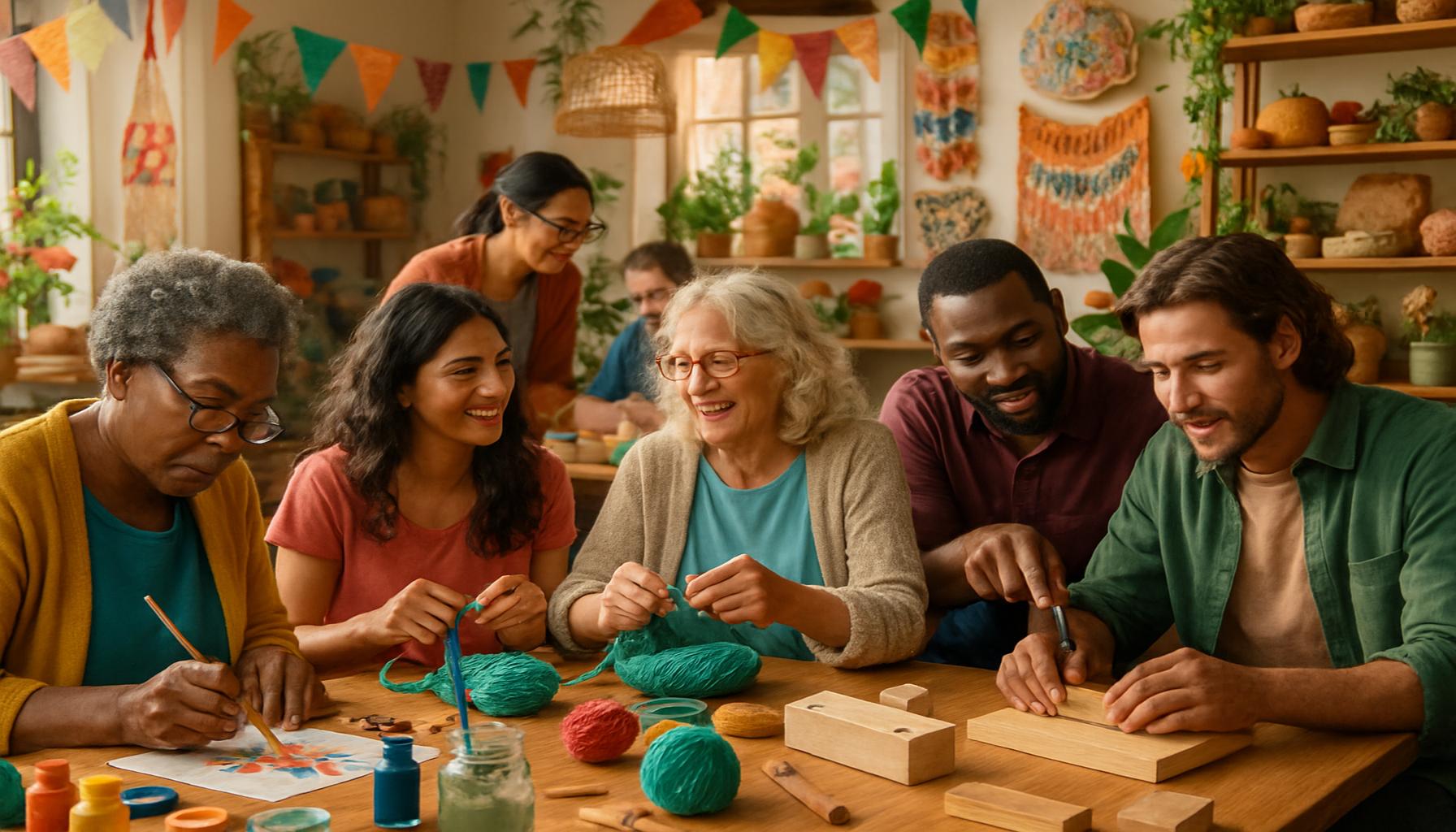 Crafting and Social Connection: Building Communities Through Creativity