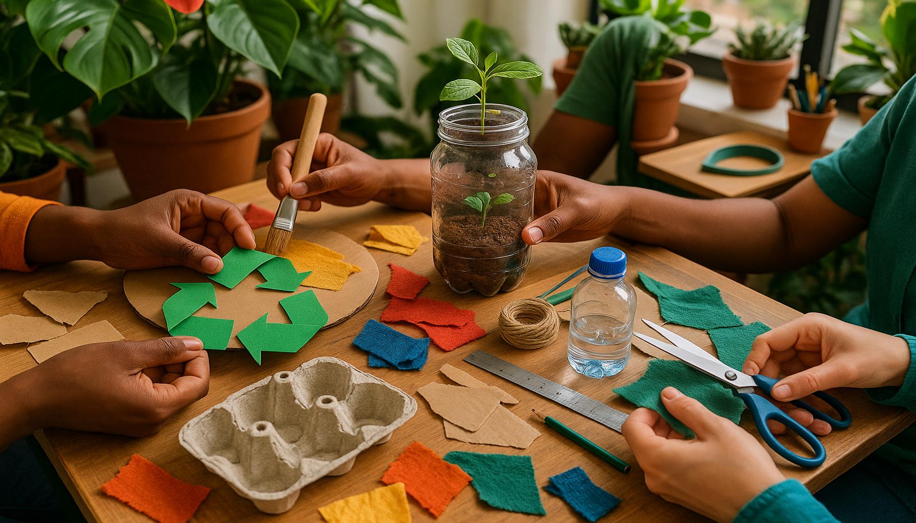 How Crafting Can Promote Sustainability and Recycling
