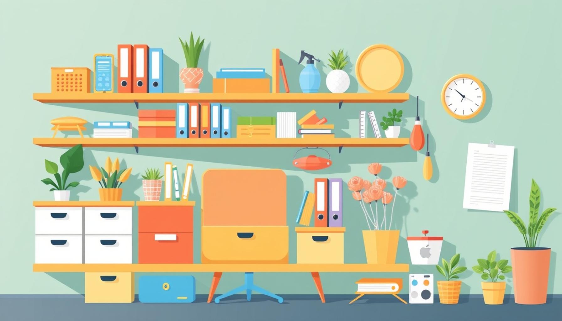 Vertical Organization: How to Use Walls to Free Up Space and Maintain a Minimalist Aesthetic