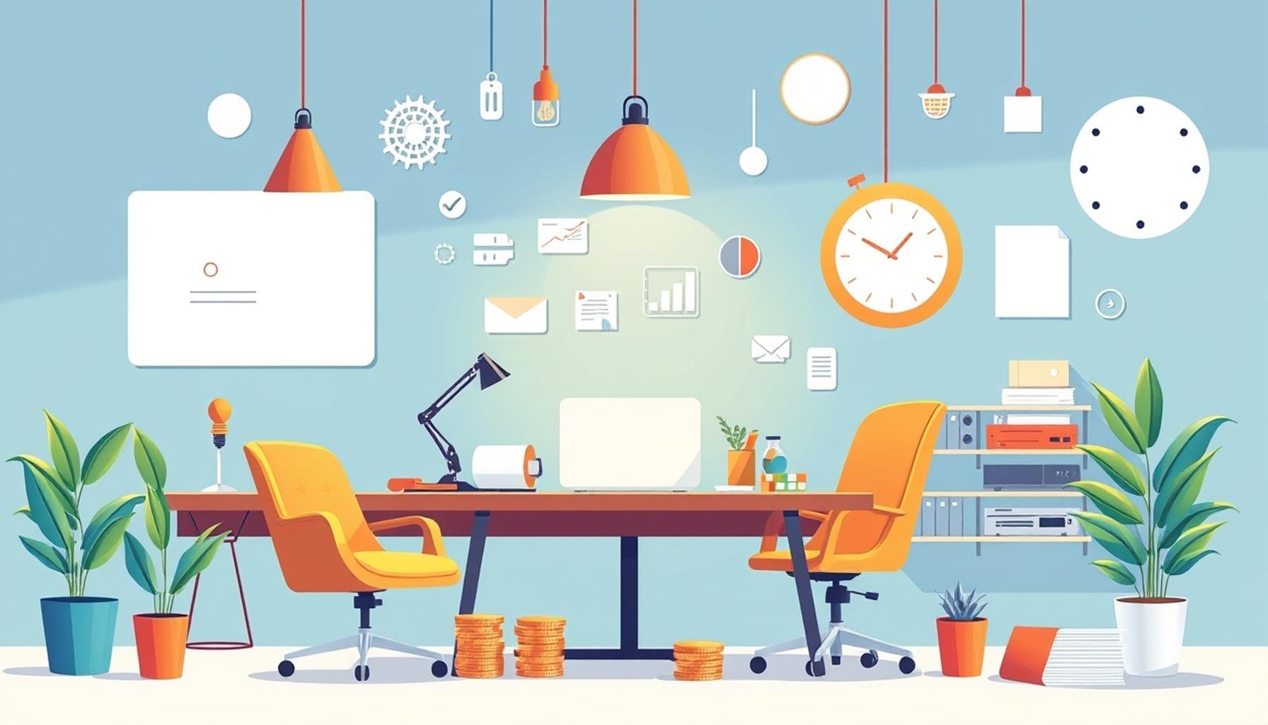 The relationship between minimalism, efficient systems, and increased creativity in work environments