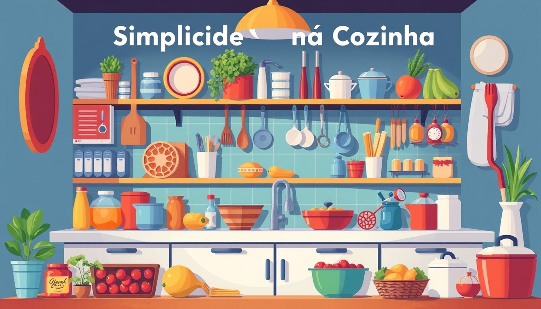 Simplicity in the Kitchen: Space Optimization Tips for Utensils and Food