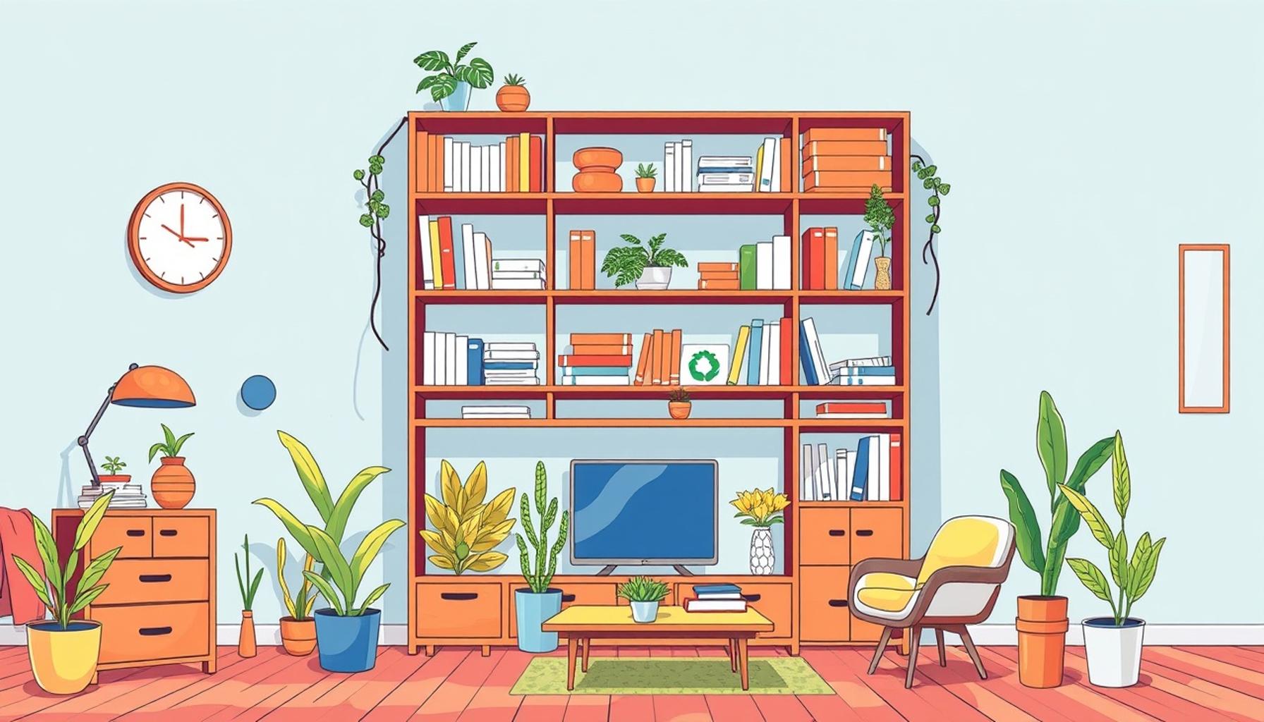 Vertical Storage: Creative Space Optimization Solutions for Minimalist Environments